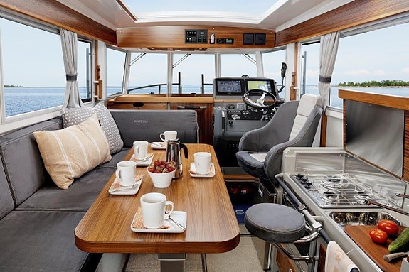 NY - SARGO 33 med BAKDØR - SIDEPORT - TAXIBÅT 23 of 30