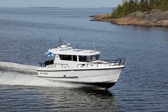NY - SARGO 33 med BAKDØR - SIDEPORT - TAXIBÅT 9 of 30