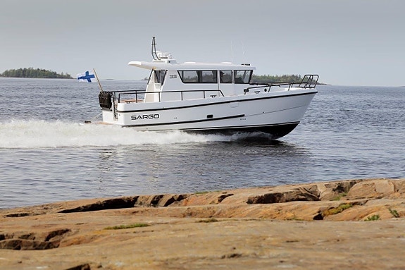 NY - SARGO 33 med BAKDØR - SIDEPORT - TAXIBÅT 11 of 30
