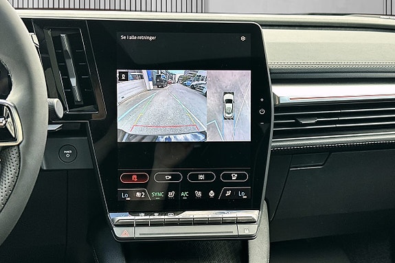 360 kamera gir deg god oversikt rundt bilen
