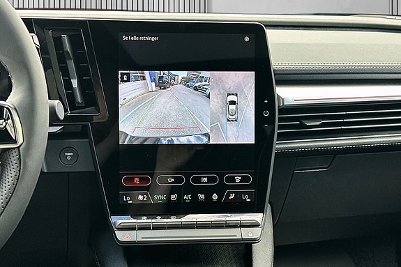 360 kamera gir deg god oversikt rundt bilen