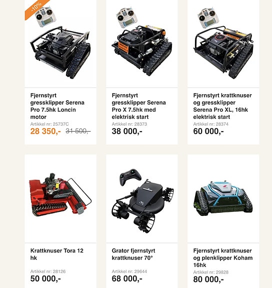 TRAKTOR KLIPPER Sitteklipper Jade Kutter 17hk 106cm 21 of 23