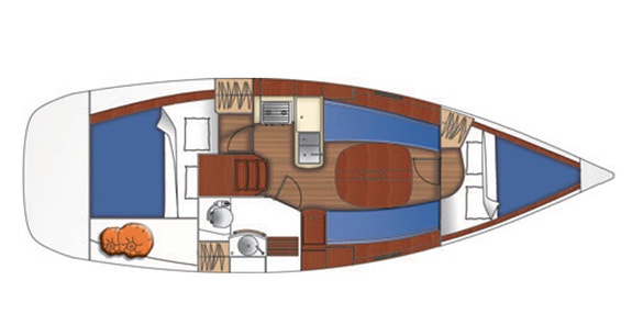 Beneteau Oceanis 323 Clipper NY PRIS 12 of 18