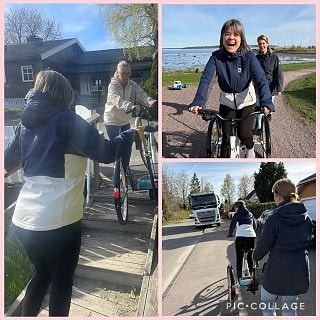 Ut på sykkeltur