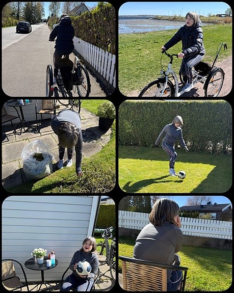 Aktivitet ute på våren