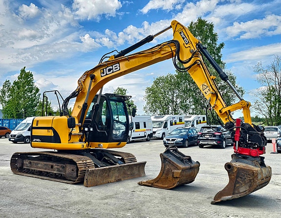 JCB JZ140 LCD, 2011 mod, 6360 Timer, Rototilt, 2 Skuffer, Sentralsmøring. 7 of 30