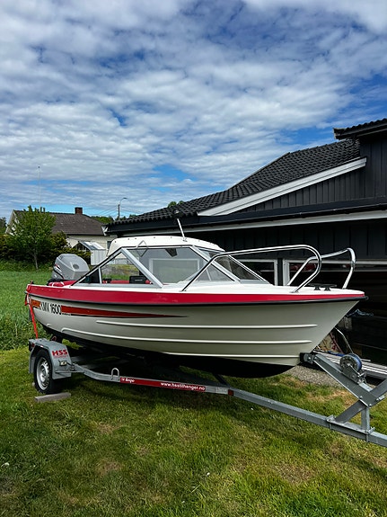 KMV 1600 Dromedille + henger og motor 2 of 5