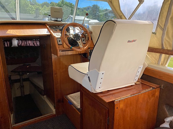 Gammel  nostalgibåt Cabicruiser Ks 22. 1979 mod. Selges 6 of 10