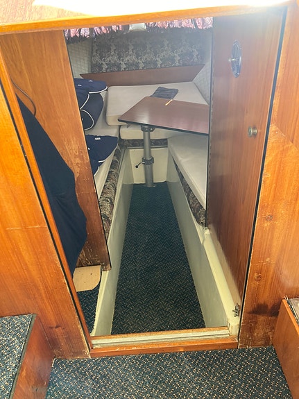 Gammel  nostalgibåt Cabicruiser Ks 22. 1979 mod. Selges 10 of 10