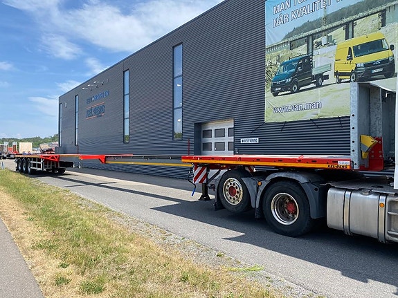 Andre MAX Trailer 210AA Dobbelt uttrekk til 29 meter lastelengde 5 of 5