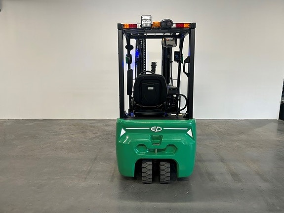 EP TVL182 - NY elektrisk truck - 1800 KG kapasitet. 4,8 M løfte høyde, lithium batteri, innebygget lader, alt utstyr. LAGERVARE! 3 of 5