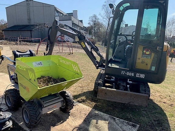 Truxta Truxta 4x4 BENDie elektrisk minidumper 450 kg 4 of 16
