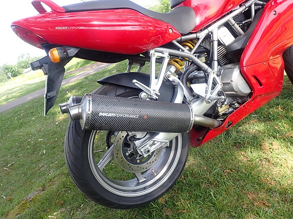Ducati 800 SUPERSPORT,MEGET PEN, S HEFTE ,MÅ SEES,INNBYTTE BIL 12 of 30