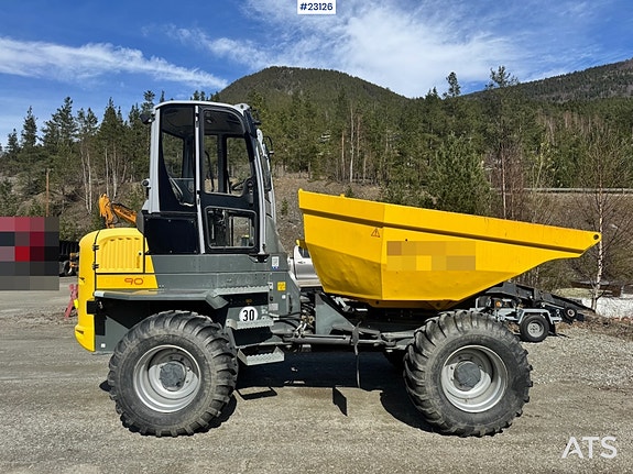 Wacker Neuson DW90 Dumper – 4x4 – 1 095 timer! 3 of 5