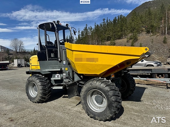 Wacker Neuson DW90 Dumper – 4x4 – 1 095 timer! 2 of 5