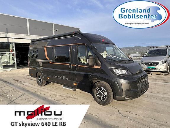 Malibu first class – two rooms GT skyview 640 LE RB, 180 HK, Automat, 4.0 tonn