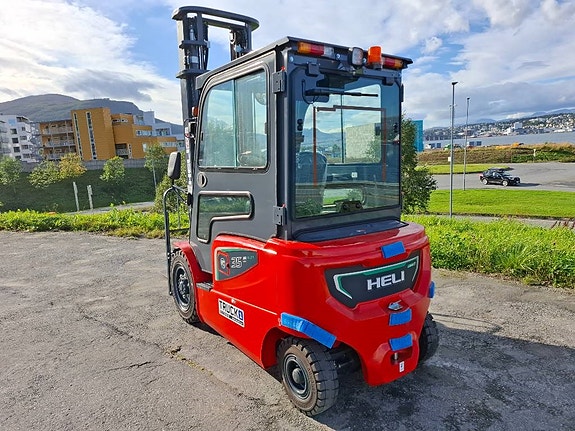 Heli 2,5 tonns Lithium el. truck - 4,7 m LH 4 of 5