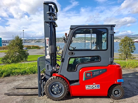 Heli 2,5 tonns Lithium el. truck - 4,7 m LH 3 of 5