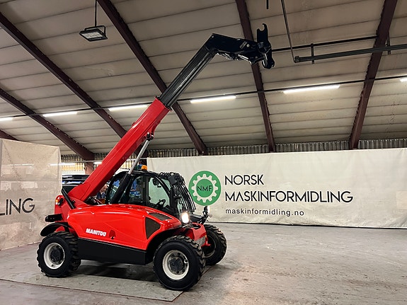 Manitou MT625H # Med Pallegaffel# Tar innbytte 4 of 5