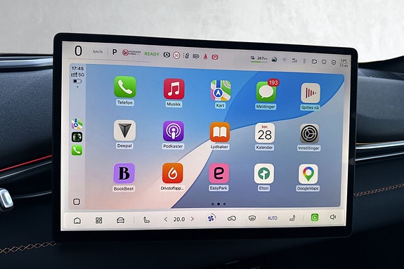 Enkel oppkobling på AppleCarplay og AndroidAuto