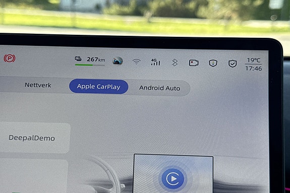 Enkel oppkobling på AppleCarplay og AndroidAuto
