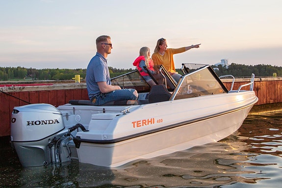 KAMPANJE! 2026 Terhi 480 BR, Honda 50 hk, inkl. Comfort-pakke 2 of 10