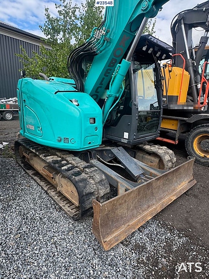 Kobelco SK75SR-7 Gravemaskin m/ tilt og 2 skuffer 5 of 5