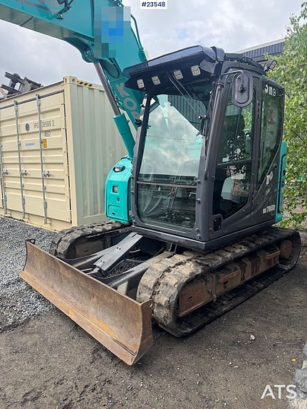 Kobelco SK75SR-7 Gravemaskin m/ tilt og 2 skuffer 3 of 5