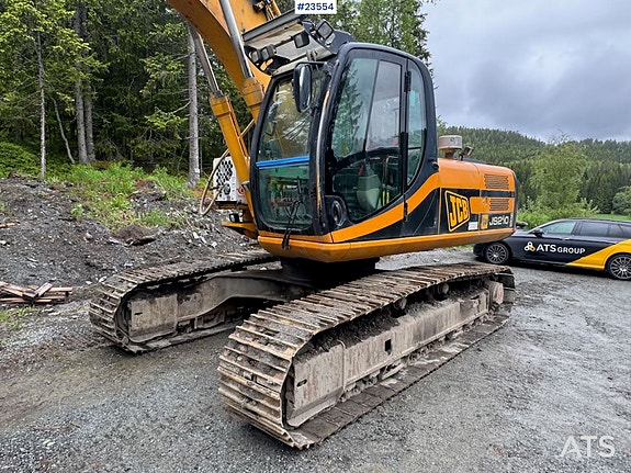 JCB JS210  Gravemaskin - Montabert 225 boretårn. 4 of 5