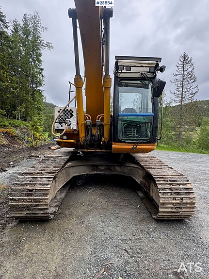 JCB JS210  Gravemaskin - Montabert 225 boretårn. 5 of 5