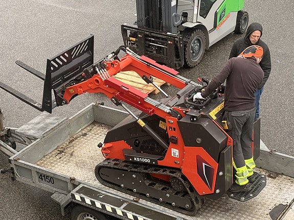 Beltelaster løfter 500 kg