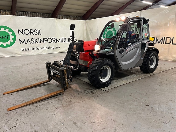 Manitou MT 625H  # Kun 1609 Timer # Hydraulisk Pallegaffel # 2 of 5