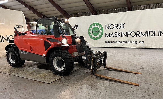 Manitou MT 625H  # Kun 1609 Timer # Hydraulisk Pallegaffel # 3 of 5