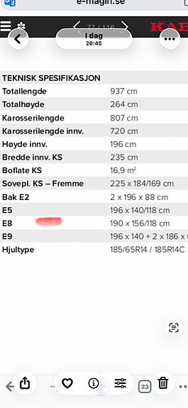 KABE Royal 780 TDL K/S E8 21 of 21