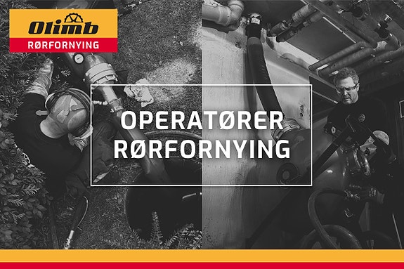 Vi søker etter flere operatører rørfornying til vår avdeling i Bergen.