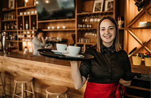 Kaffebaren etableres i samarbeid med Oslo Kongressenter Folkets Hus AS logo
