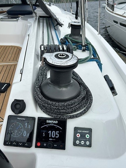SALG / BYTTELÅNE BÅT? Hanse 445, VP D2-75 fra 2025. Navigasjon 2022/2023 ++ 15 of 30