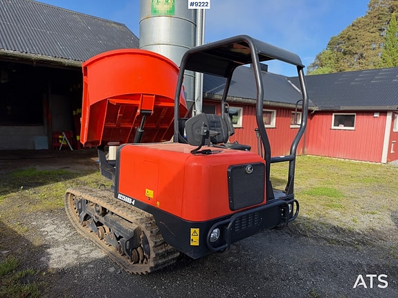 Kubota 2017 KC250HR-4 Beltedumper med KUN 162 timer og nylig sertifisert 5 of 5