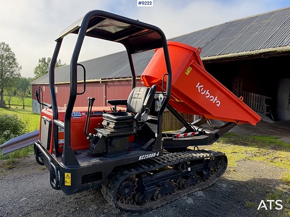 Kubota 2017 KC250HR-4 Beltedumper med KUN 162 timer og nylig sertifisert 3 of 5