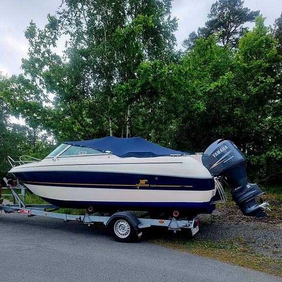SOLGT - Yamarin 6420, 21 fot, 2005, 150 hk, Tysse henger 2015 modell. 2 of 5