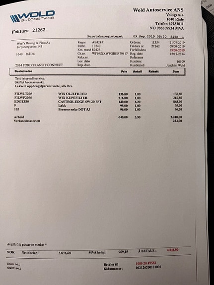 Ford Transit Connect 3 of 5