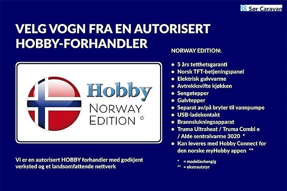 Hobby 650 UMFe Excellent Edition *TILBUD* 22 of 23