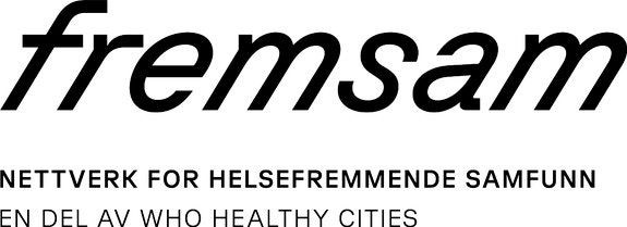 Nettverk for helsefremmende samfunn logo