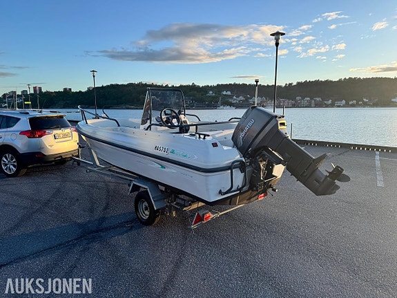 Terhi Big Fun - 50 hk Tohatsu, henger, JL BT Audio, kalesje og ekkolodd 4 of 5