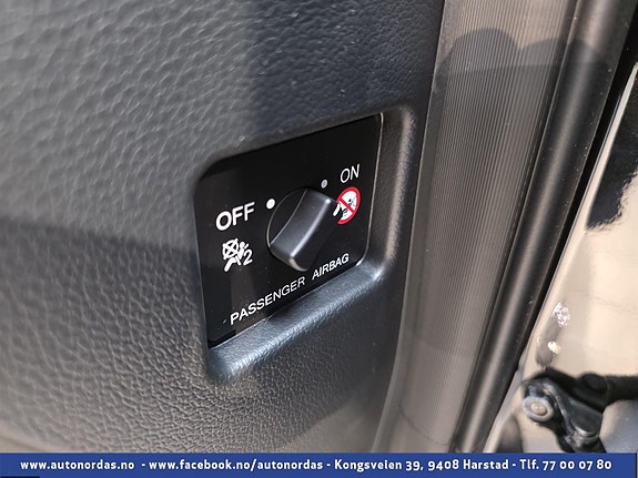  Passasjer airbag on/off