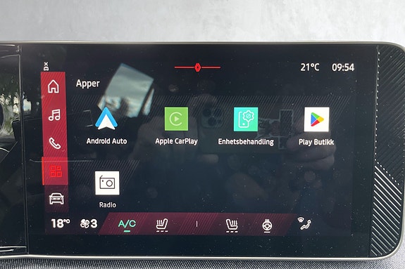10,1" openR link multimediesystem med integrerte Google-tjenester (Google Maps med elbilfunksjoner, Google Assistant og Google Play *), tilgjengelig i fem år.