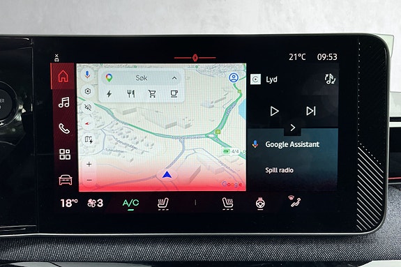 Smarttelefonspeiling (kabel eller trådløs) med Android Auto™ og Apple CarPlay™