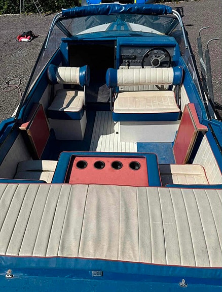 Draco 1800 DC 1986 med MerCruiser 3.0 og Gaupen boggihenger 4 of 5