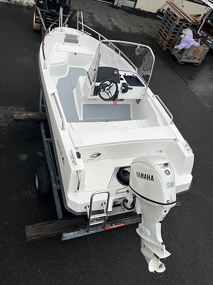 AMT 150 R med Yamaha F50 (hvit motor)  - Kampanjepris overligger 3 of 13