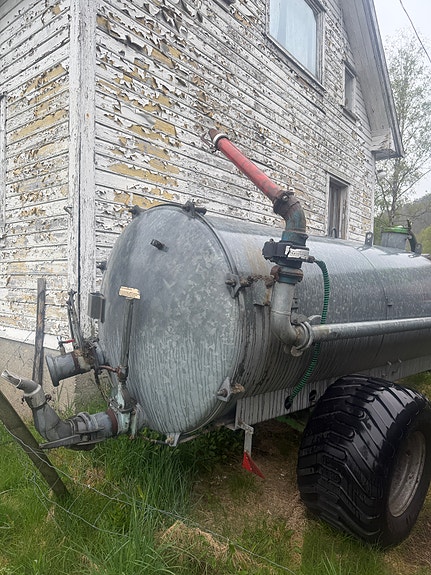 Bauer 3900 liters vakumvogn med kanon 3 of 5
